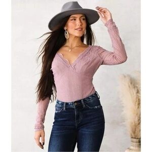 Willow and Root Lace Bodysuit